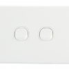 Modern Range Two gang two way Switch 10A